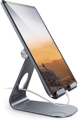 Tablettiteline, Lamicallin säädettävä tablettiteline: Pöytätelinetelakka, yhteensopiva uuden Pad 2019 Pro 10.2 / 10.5 / 9.7 / 12.9, Air 2 3 4, Nint...