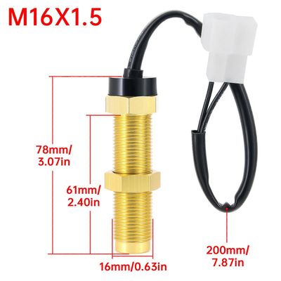 M16 M18 kierroslukumittarin anturi RPM kierroslukumittari 12V 24V Tacho lähetin anturi autolle kuorma-auto jahti vene moottori nopeus mittari RPM m...