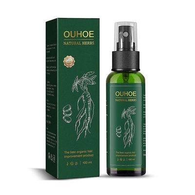 Niutuo 100ml Hair Growth Liquid Unisex Ginseng Hair Root Nutrient Natural for menn Women
