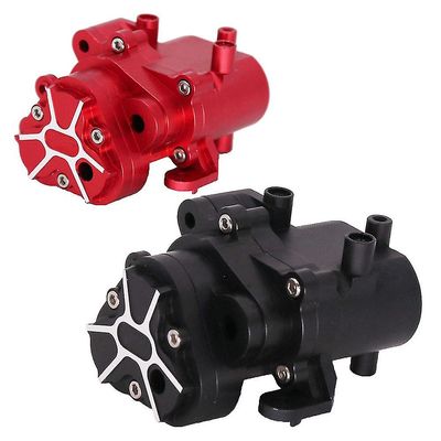 Trumsen Metallivaihteiston keskivaihteistokotelo Traxxas Trx4 1/10 Rc -telaketjuautolle Punainen