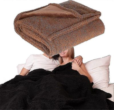 Loveblanket - vedenpitävä peitto rakkauspeitot pariskunnille vedenpitävä roiskepeitto sängyn läheisyyteen (musta 40 * 57in) Ruskea 28*40in
