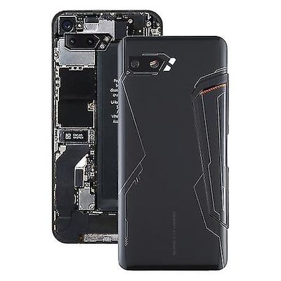 Asus Rog Telefon II Zs660kl I001d I001da I001de Back Cover (dyp svart)