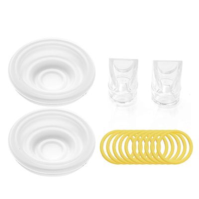 Sähköinen rintapumpun vaihtotarvike 3kpl 150ml maidonkerääjällä Diaphragms - Valves