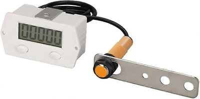 Digitaalinen laskuri Elektroninen klikkerilaskuri Magneettinen, herkkä rivinumero Xj-5j klikkerilaskuri Valkoinen TeollisuusohjauskytkinValkoinen1kpl)