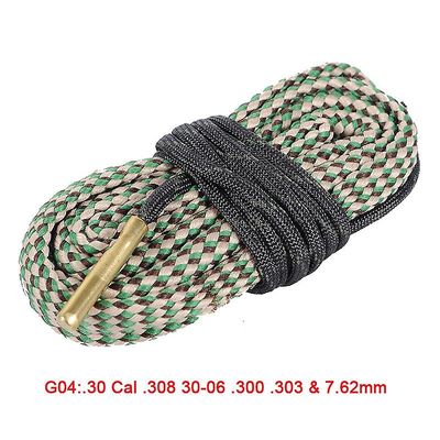 Riffel Rengøring Kit Tool Rifle Barrel Kaliber Reb Jagt Gun Bore Cleaner G04