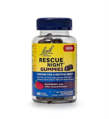 Rescue Night Gummies Mixed Berry 60 Gummies
