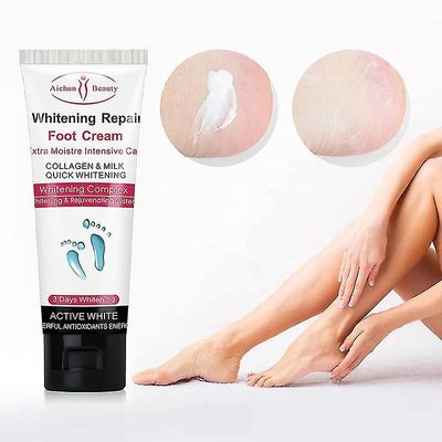 Gunest Whitening Foot Cream myker neglebånd Forbedrer Rough Skin Moisturizer Kollagen Nærende Reparasjoner Chapped Skin Body Lotion