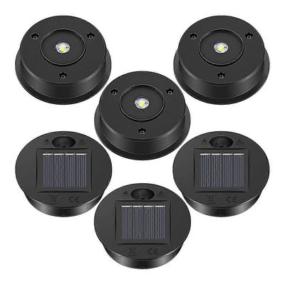 6 kpl aurinkovalaisimia, 7 lumenia, aurinkolyhtyosia ulkokäyttöön