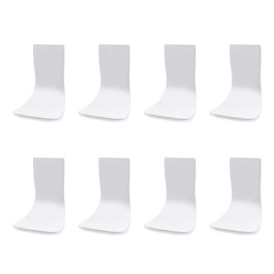 8X seinään kiinnitettävä saippua-annostelijan tippa-alusta, annostelijan tarvikkeet, kaikille saippua-annostelijoille