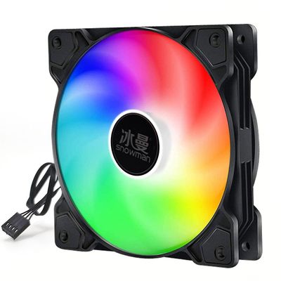 Computer Sag Fan Pwm 4 Pin 120mm Silent 12cm Fan Cpu Køling RGB Stille pc Cooler Fan Sag Fans 12v Dc Juster Fan Hastighed