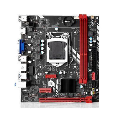 B75m stasjonær hovedkort Lga 1155 For i3 I5 I7 CPU 3xUSB 3.0 SATA 3.0 Opptil 16GB Støtte DDR3 Memor Som vist