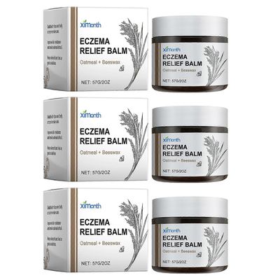 Eczemas Relief Cream kannettavat kutinaa estävät vartalonhoitonesteet kaikille ihotyypeille 3pcs