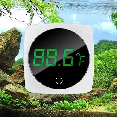 Tianzun Led-akvaariolämpömittarin kalasäiliön kosketusnäyttö lämpömittari tarkka tikku-kalasäiliön lämpötila-anturi