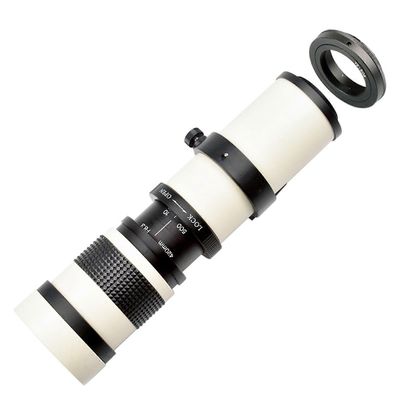 420-800mm f/8.3-16 telezoom-objektiivi D5100 D5200 D3300 D3400 D3200 D90 D7200 D5600 D3400 6D DSLR-kameroille Nikon