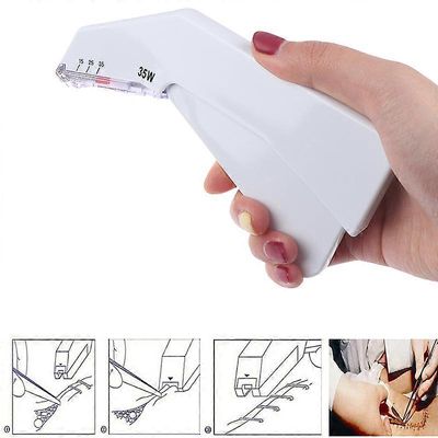 35 W kertakäyttöinen lääketieteellinen ihon nitojaleikkaus steriili ihon ompeleminen kynsien vetäjä Valkoinen