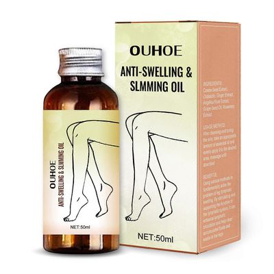 SwellClear jalkahierontaöljy - nopeasti imeytyvä, rasvaton, täysin luonnollinen helpotus jalkojen turvotukseen, jännitykseen ja Jäykkyys, 50ML 1pcs