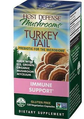 Host Defense Turkey Tail Kapslar, 120 Cap (Förpackning med 1)