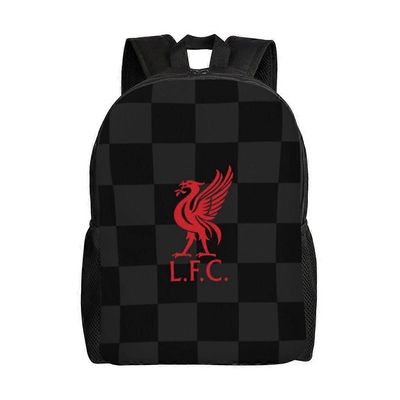 Liverpool Kevyt Reppu Ulkoilu Matka Lapset Suuren kapasiteetin tulostus Opiskelija Koululaukku Rento Olkalaukku-HJKA5162