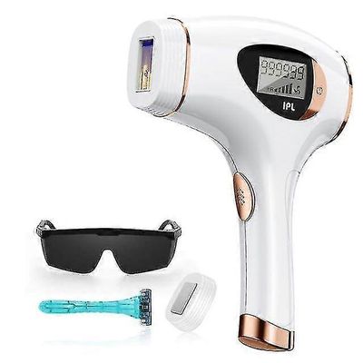 Kensty Ipl Laser Epilator Koti käyttö Kivuton karvanpoisto 999999 vilkkuu Laserowy Depilador naisille Bikinit Kasvojen Jalat KauneusLaite 1 pää