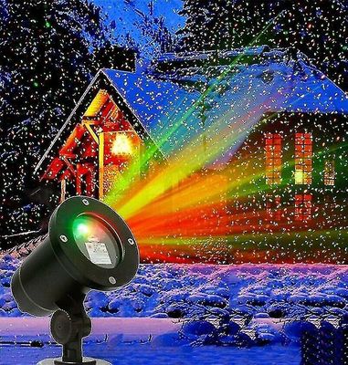 juleledet projektor utendørs landskap scenen Xmas lampe US Plug
