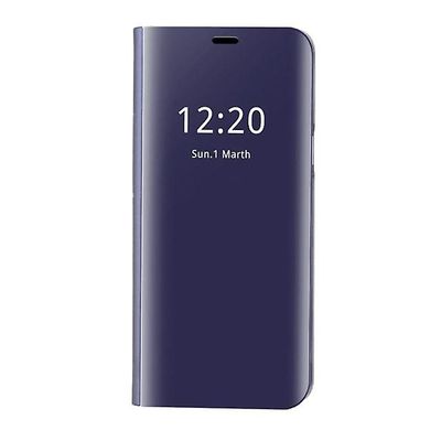 AIR Samsung Galaxy S9 Klar udsigt Folio Sag - Mørkeblå