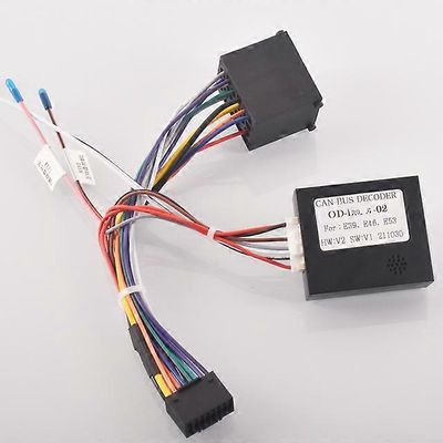 Autoradio stereojohdotus johtosarja kaapelisovitin Android 16pin BMW E46 3-sarja E39 5sarja E53 X5 Canbusin kanssa
