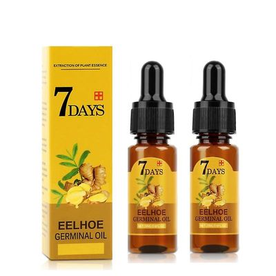 1-3stk ingefær germinal hårvekst serum frisørolje håravlastning 7 dagers regrow 2pcs