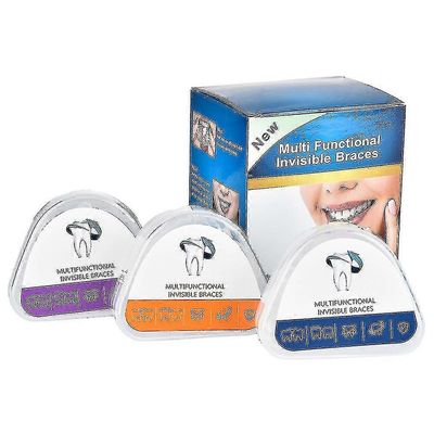 Hampaiden suoristusrauta, hammasraudat Oikomishoidon hampaiden kouluttajasarja aikuisille, kohdistus 3-vaiheiset hammaspidikkeet