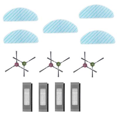 Til Ecovacs T9 Aivi/aivi+ Fejemaskine Udskiftning Tilbehør Side Brush Hepa Filter Vask Moppe Klud