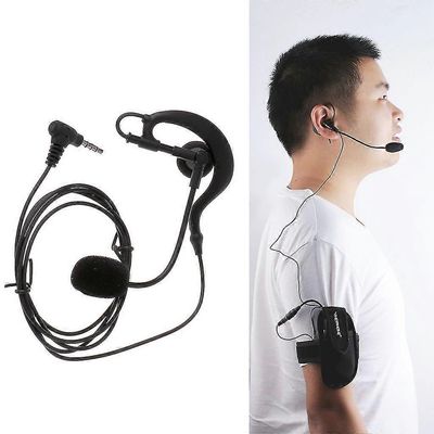 Erotuomari Kuuloke Koukku Bluetooth-yhteensopiva V4/v6/fbim Interphone Sports Armband