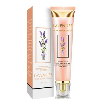 Lavendel ar reparation creme fremmer celle regenerering forbedrer elasticitet creme Grøn