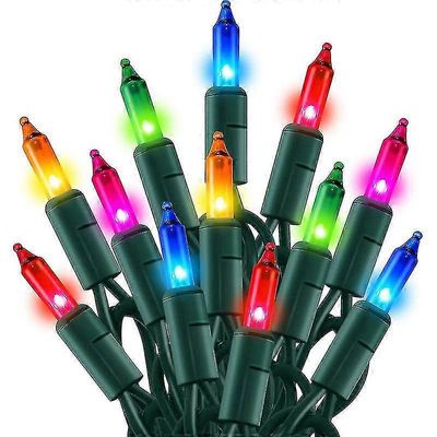 Joulun minivalot, 50 LED-valaistusta keijuvaloa Ul-sertifioidulla Valkoinen