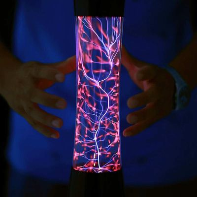 220v magisk krystall plasma ball touch lys ledet gavebelysning
