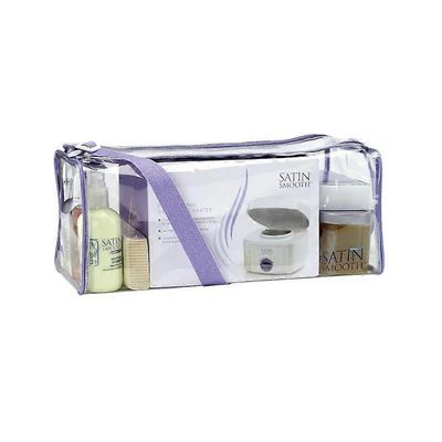 Satin Smooth - Yhden Potin Vahauslämmittimen Vahaus Aloituspakkaus