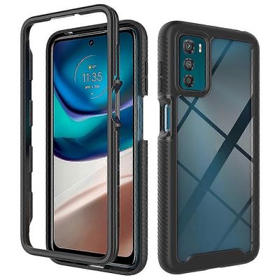 Motorola Moto G42 Starry Sky Solid Color TPU Kirkas PC-puhelinkotelo