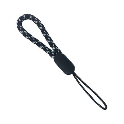 Farfi Phone Strap Anti-lost Justerbar ikke-falming lang og kort mobiltelefon håndstropp for adgangskort Svart-hvitt