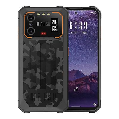 IIIF150 B1 kestävä puhelin 6GB 64GB 6.5" FHD + näyttö kannettava älypuhelin android 12 10000mAh musta
