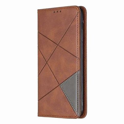 AIR Magnetisk foliokasse med slot til Apple iPhone 11 6.1 ''- Brown