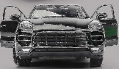 1:24 Porsche Macan Turbo SUV -auton simulointi painevaluseoksesta valmistettu autotila