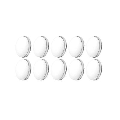 10kpl magneettiverhopainot verhopainot magneettisuihkuverhojen painot pohja pöytäliinaverholle, valkoinen