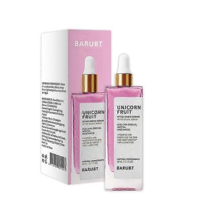 Unicorn Fruit Parranajon jälkeinen seerumi, 90 ml parranajon jälkeistä öljyä sileälle iholle, karvanpoisto Rauhoittava eteerinen öljy, lievittää ih...
