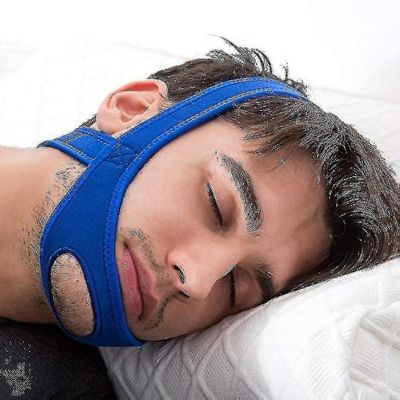 Anti-snorking Band Anti-snorking Cpap Justerbar Chin Band Sleep Apnea Jaw Løsning