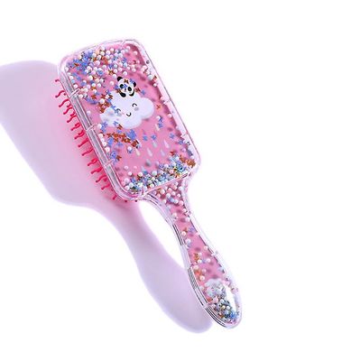 Handuo Tegneserie Airbag Kam Massage Frisør Comb Rainbow Comb Pink