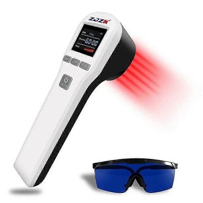 ZJZK fysioterapia ja kuntoutuslaitteet Toimintaterapia senioreille LLLT laserhoito 650nm 880nm Valkoinen ja musta 110V-AU