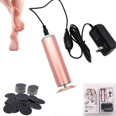 Sähköinen kovettumanpoistoaine jaloille - ammattimainen pedikyyrityökalu jalkaviilalla, kuolleen ihon poistoaine, 50 % alennus Golden AU