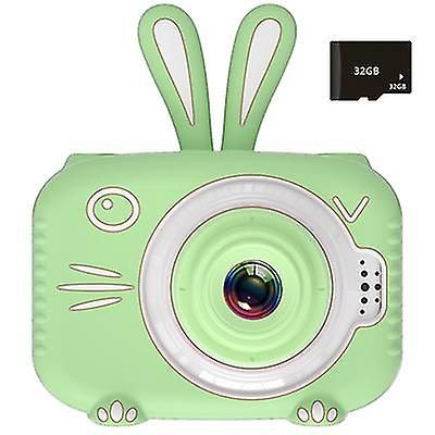 Coosilo Mini Børns DigitalKamera, 1080p Børns Sports Kamera grøn