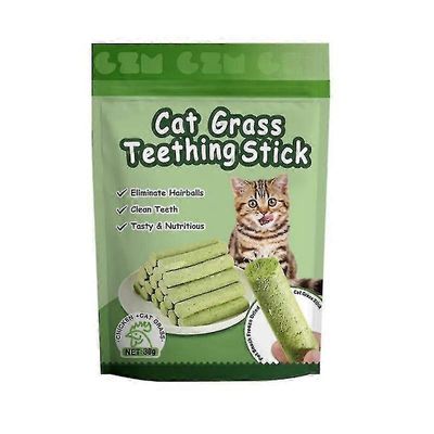 Pet Cat Grass Stick Cat Grass Stick Karvanpoistopallo Lievä karvanpoisto 1boxes 6pcs