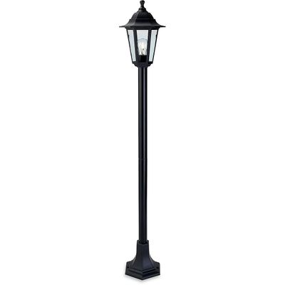 Firstlight Lighting Malmø 1 Light Post Lantern Sort Harpiks IP44, E27