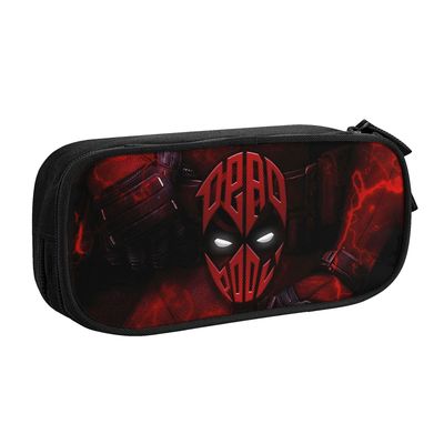 Deadpool penaali, monikäyttöinen kynä kynä pussi säilytyskynä pussi järjestäjä paperitavarat OneSize 5x10.5x21cm