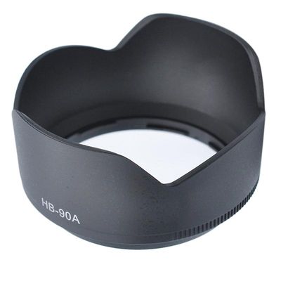 62 mm solblender for Nikkor Z DX 50-250mm f/4.5-6.3 VR-objektiv Erstatt -90A kamera vendbar solblender svart